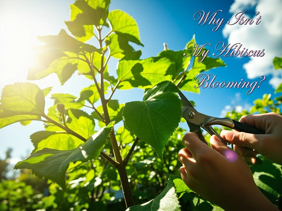 Kiedy przycinać hibiskusa, żeby zakwitł?